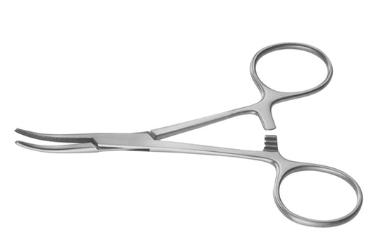 3 1/2" Hartman Mosquito Hemo Forceps, Curved
