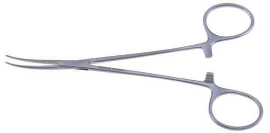 6" Petit Point Mosquito Forceps, Curved