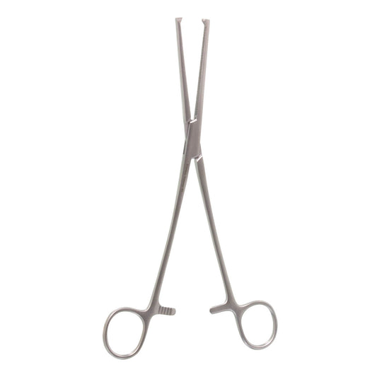 9 1/2" Rochester-Ochs Hemostatic Forceps, Straight, 1 1/2 Teeth