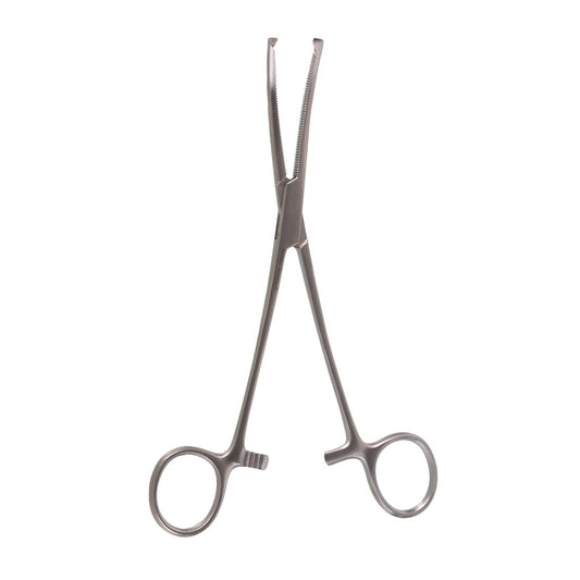 82" Rochester-Ochs Hemostatic Forceps, Curved, 1 1/2 Teeth