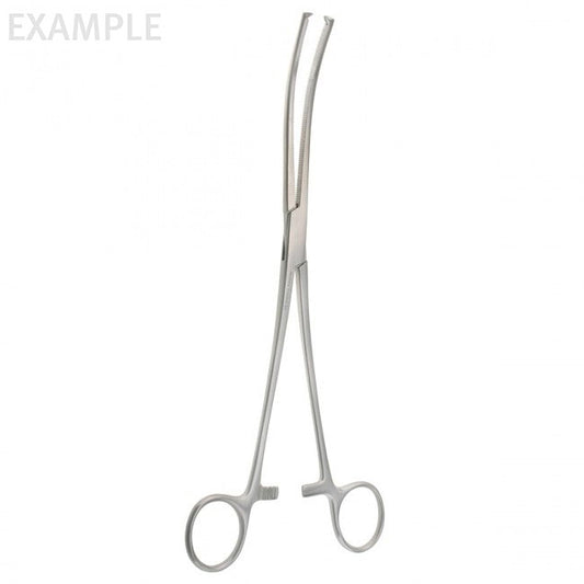 8 3/4" Roch-Ochs Hemo Forceps with curved 1" teeth