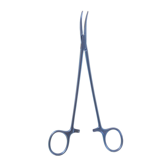 7 1/4" Adson Hemo Forceps, Original Curved, Titanium