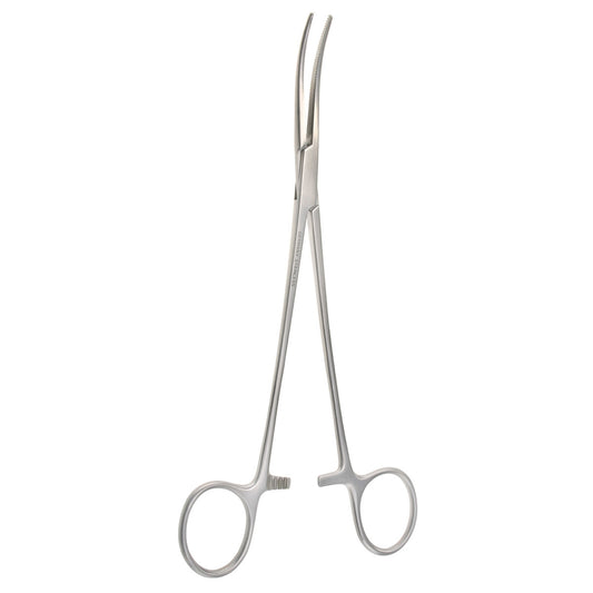 8" Bengolia Artery Forceps, curved