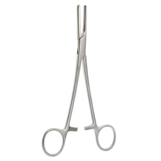 7 1/4" Vorse Tube Occlusion Forceps – Serrated Beveled Jaws