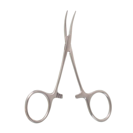 4 3/4" Gregory Suture Stay Forceps – Curved