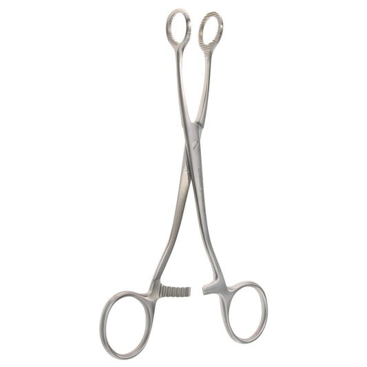 6 3/4" Collin Tongue Seizing Forceps