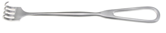 8 3/4" Volkman Retractor; USA 4 prong sharp.