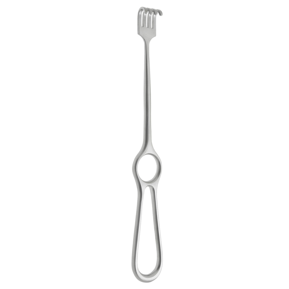 8" Volkman Retractor, 4 prongs blunt.