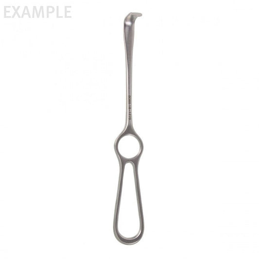 Langenbeck Retractor, 40x11mm, 8 1/4" fenes handle