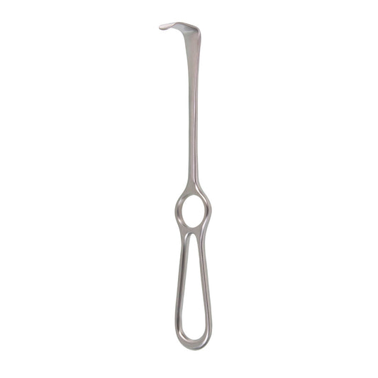 The dimensions of the Langenbeck Retractor are 8 1/4 x 16 mm.