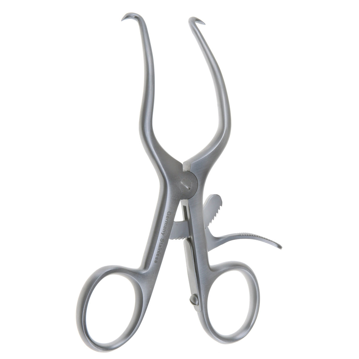 4 1/2 Gelpi Retractor with sharp points.