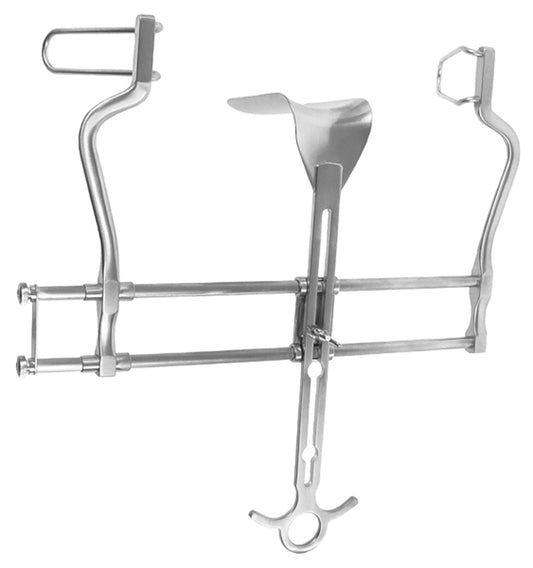 Balfour Abdominal Retractor Set, 10" Spread Fixed Blades