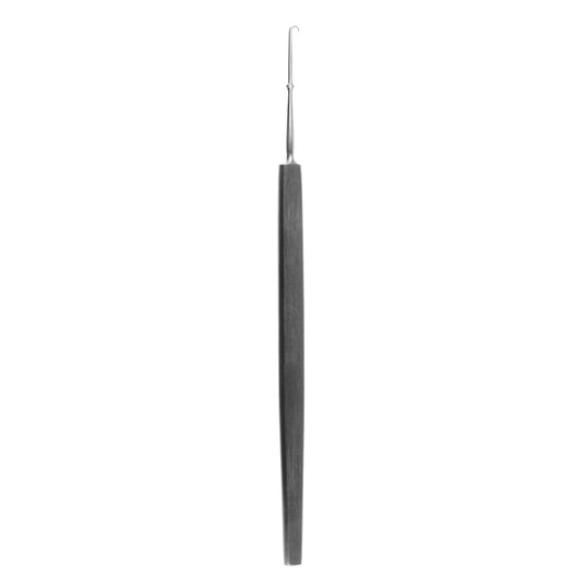 4 3/4" Carroll Hook, sharp, delicate, with bead stop