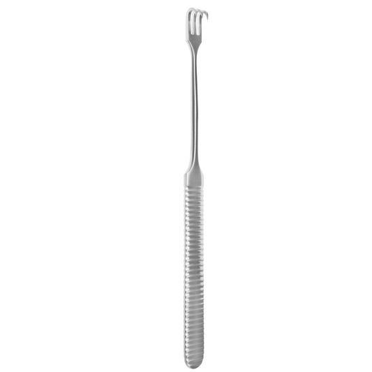 6 3/4" Hook Retractor with 3 sharp prongs