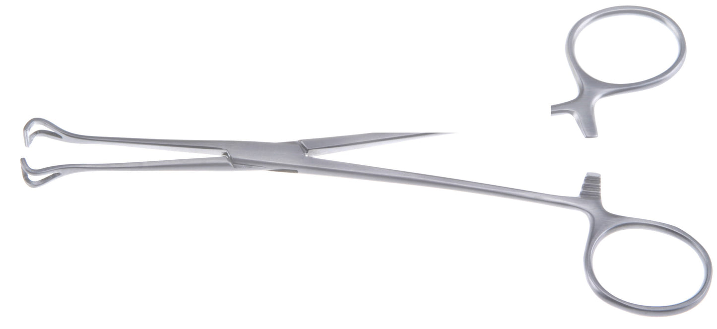 5 1/4" Petite Point Babcock Forceps, 6mm jaw.