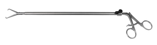 35cm Tenaculum Forceps, 10mm with Ratchet Sweep