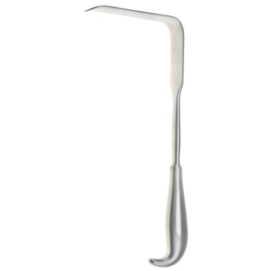 The blade of the Heany-Simon Retractor measures 1 x 4.5 inches.