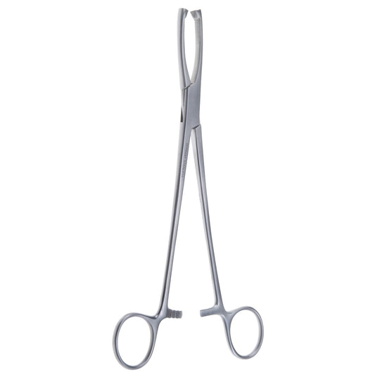 8 1/4" Straight Two-and-a-Half-Toothed Jacobs Vulsellum Forceps