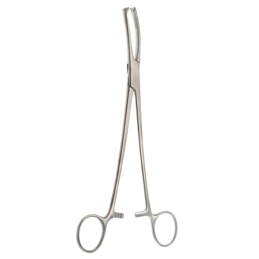 8 1/4" Jacobs Vulsellum Forceps, Bent to the Side