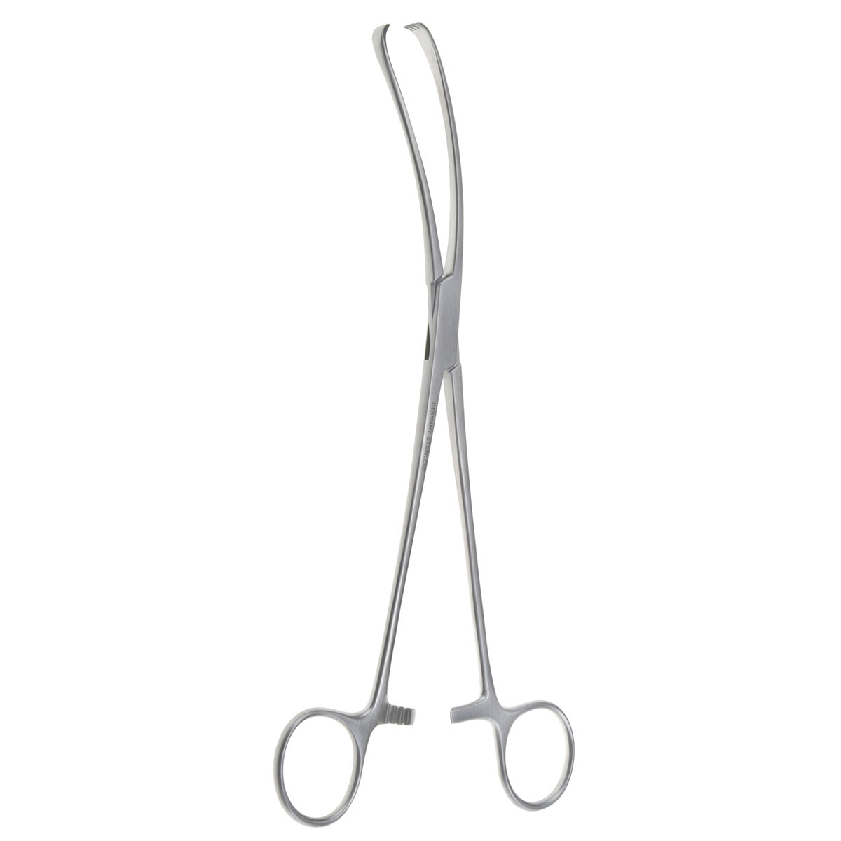 9" Teale Vulsellum Forceps, Bent to the Side