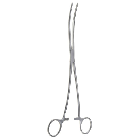 10 1/4" S-shaped Bozeman Uterine Forceps 