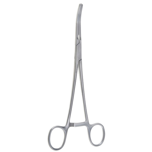 Curved 8 1/2" Master Hysterectomy Forceps