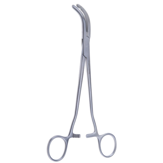 8 1/4" Glenner Hysterectomy Forceps, bent to the right