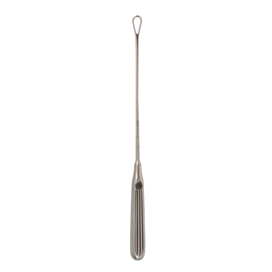 The uterine curette of Thomas, numbered 11 blunt mall 