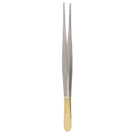 6 1/4" General Tissue Forceps with 2 Teeth and Sensitive Ends