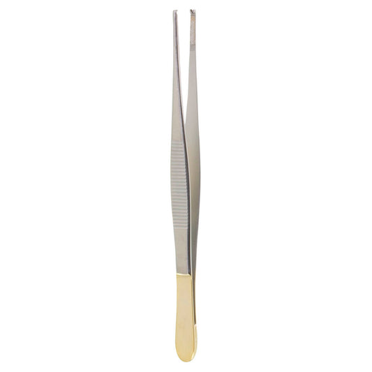 5 3/4" tissue forceps with 1 1/2 teeth standard TC