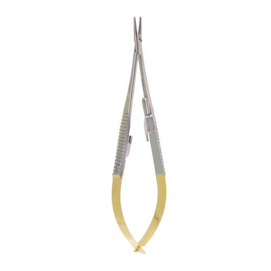 5 1/2" Castroviejo "GG" Needle Holder, straight and smooth with lock
