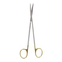 Inner-forehead scissors are straight.