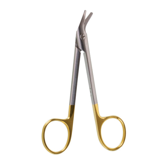 4 3/4" Wire Cutting Scissors with angled serrated "GG" blades and notched blades