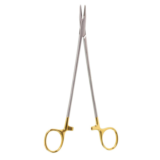 8" Crile-wood Needle Holder, Straight "GG"