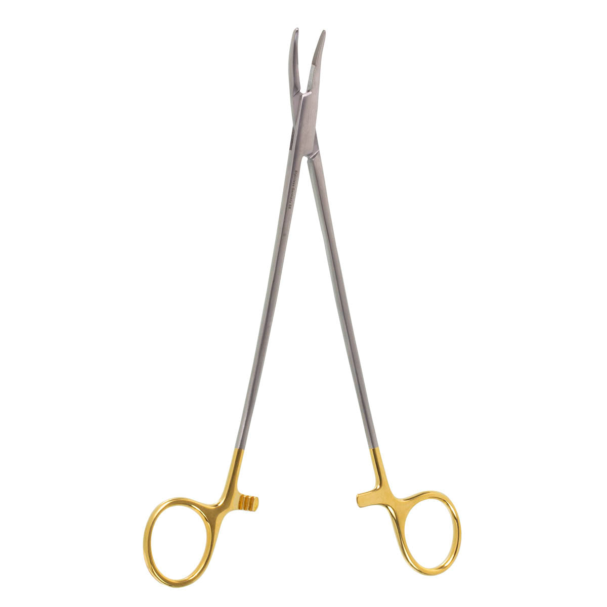 8 1/4" Julian GG Needle Holder, curved