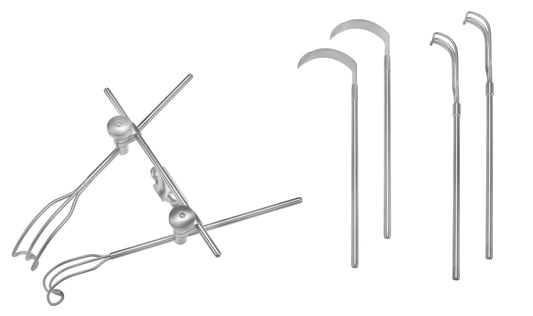Valve Retractor Set  complete