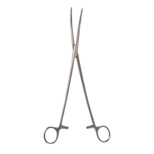 11" Sarot Artery Forceps with Horizontal Serrations and Mild Curve