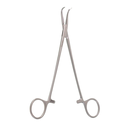 7" Gemini-Mixter Forceps with completely curled jaws 