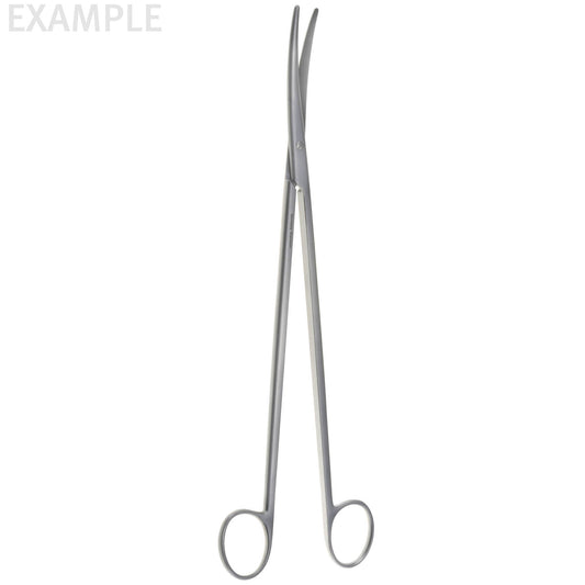 Nelson-Metz Dissector Scissors, curved,
