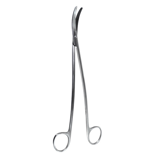 9 3/4 Satinsky Scissors  S-shaped blunt tips