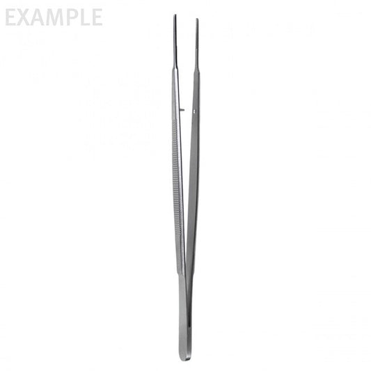 8. Gerald Dressing Forceps, serrated.