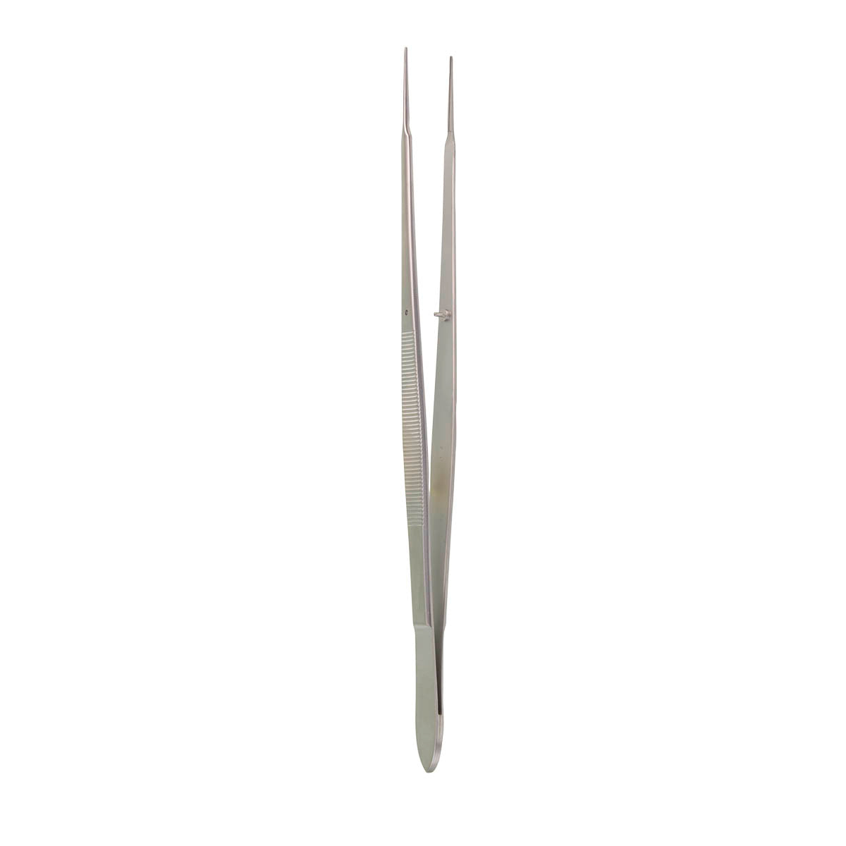 9 1/2" Gerald-Debakey Tissue Forceps with 1mm Tips and Flat Handle