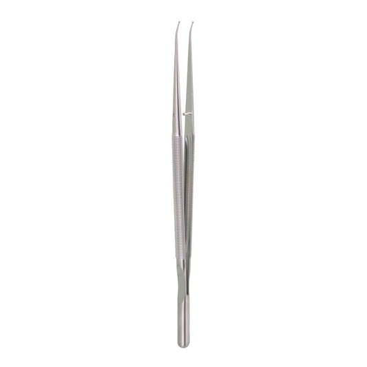 8 1/4 FineTouch Ring Tip Forceps  curved