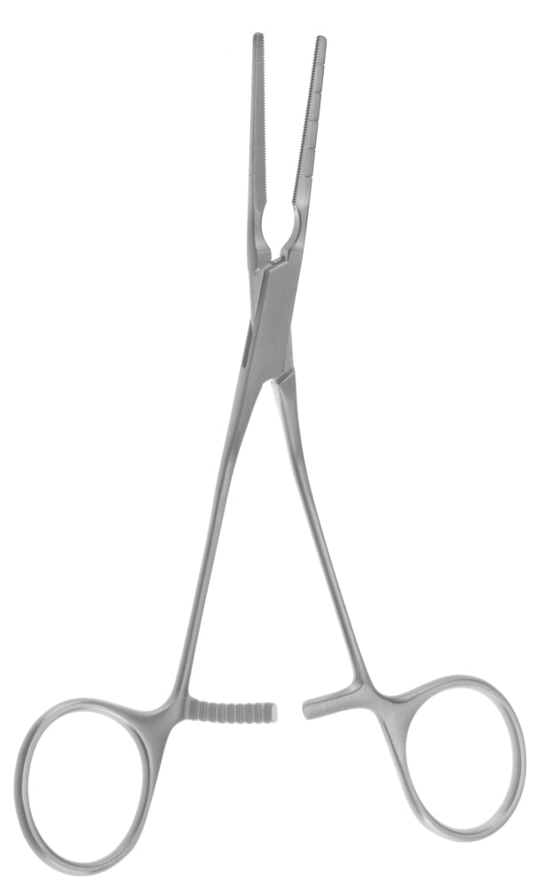6 1/4" Cooley Patent Ductus Clamp, Angled Shaft