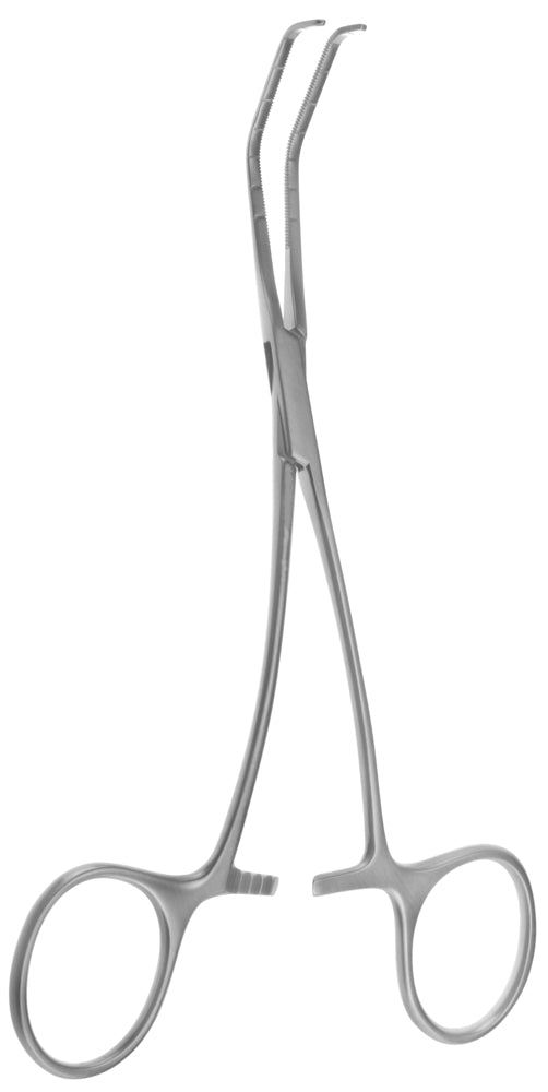 6inch Example Clamp ; curved handle long thin jaw