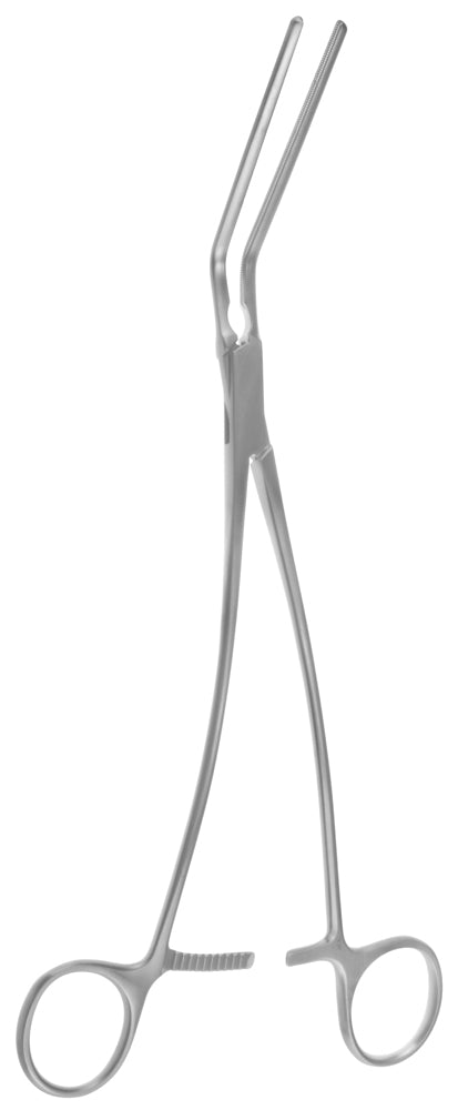 Debakey Renal Artery Clamp  curved shank angled jaw