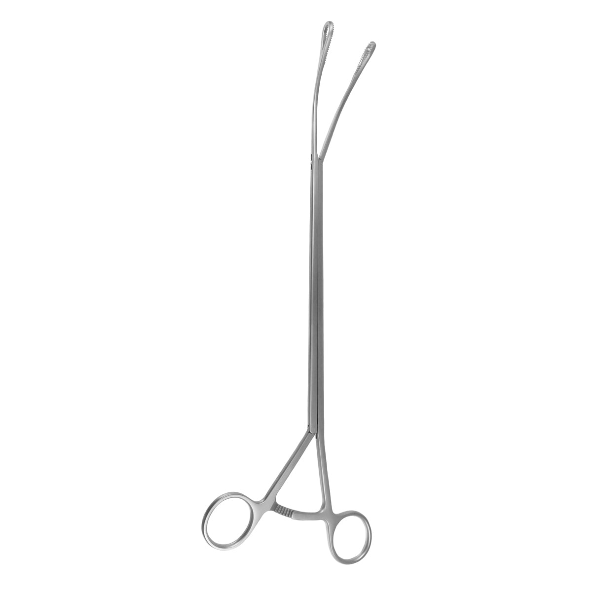 13-1/2VATS Foerster Forceps 7mm Shaft 12mm Oval Jaws