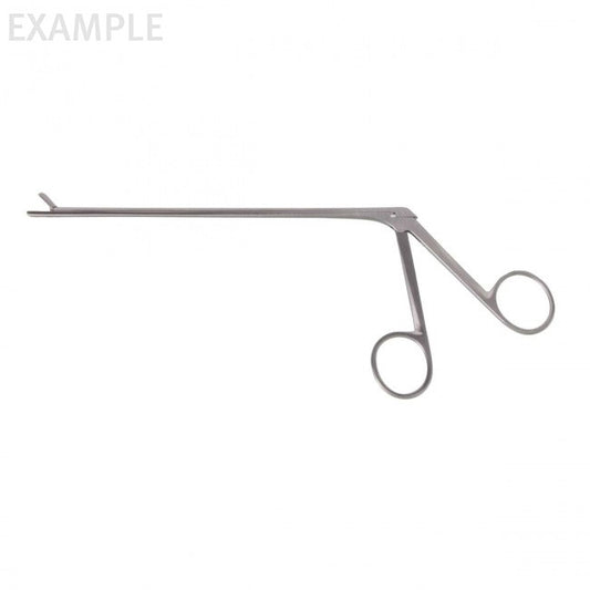 5.5&#8243; Decker Forceps 1.5x5mm curved left