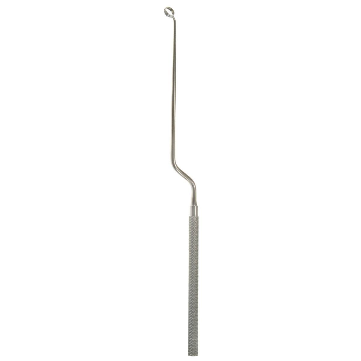 1/4 Nicola Curette, bay. &; 6.5mm malleable, angled up,