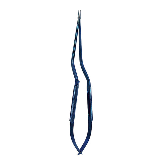 Titanium Rhoton Micro Needle Holder – Bayonet, Straight